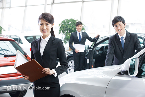 職業(yè)接待員汽車銷售人員